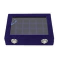 thumbnail image 3 of Earring Storage Box, Jewelry Tray Neat Multifunction   For Stud Earrings Blue, 3 of 8