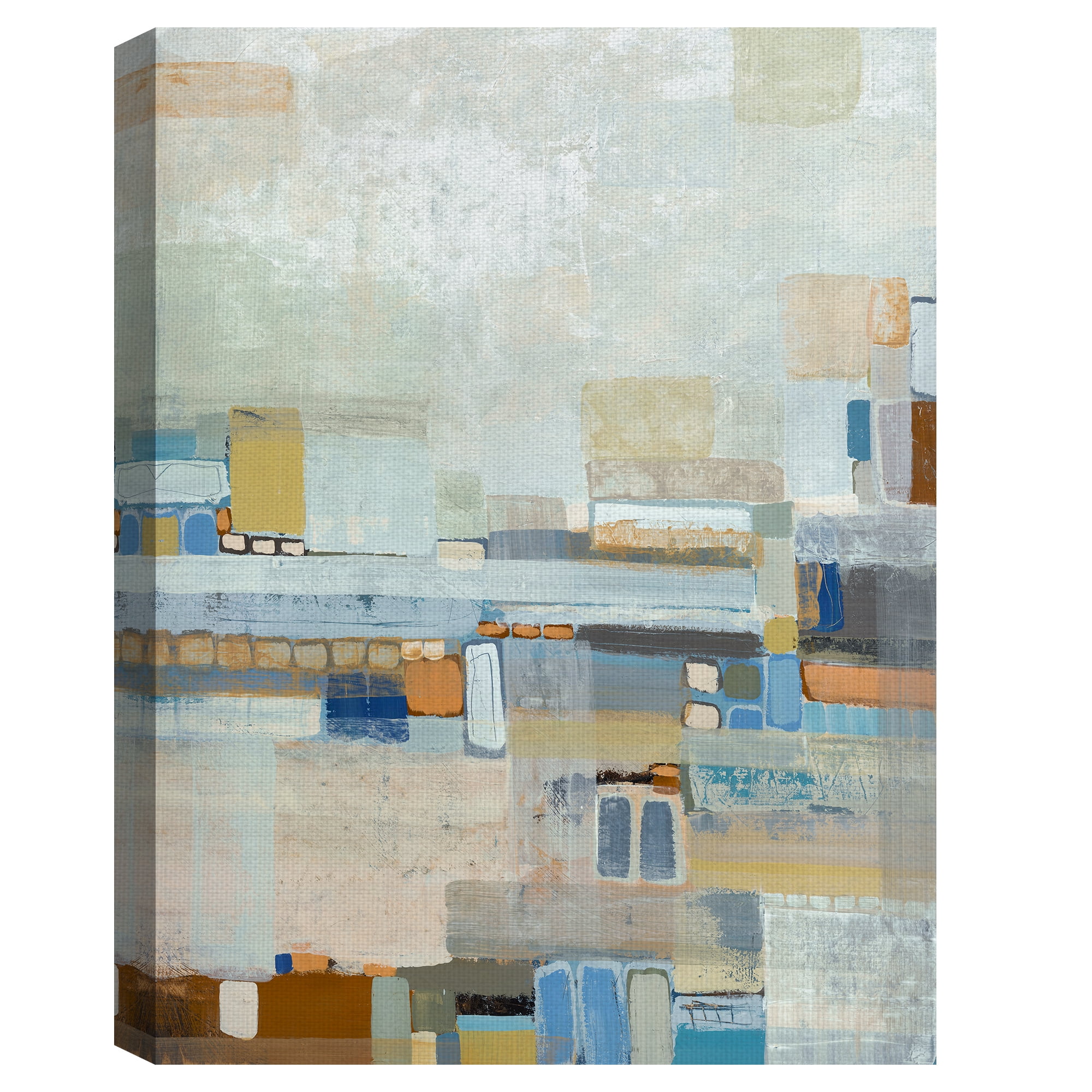 Fine Art Canvas Cube View #2 Abstract by Kyle Goderwis Canvas Art Print