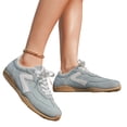 thumbnail image 2 of Domzle Fashion Platform Sneakers for Women Footwear 2026 | Memory Foam Insole for Comfortability; Non-Slip Casual Platform Shoes for Women Sneakers; Lightweight Lace-up Womens Shoes Blue, 2 of 10