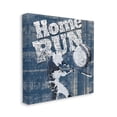 thumbnail image 3 of Stupell Industries Vintage Home Run Weathered Baseball Sports Sign Graphic Art Gallery Wrapped Canvas Print Wall Art, Design by Katrina Craven, 3 of 7