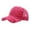 Hot Pink, variant on Fgnfyis Trucker Hats Women Ponytail Baseball Cap High Messy Bun Ponycap with Quick Drying Mesh for Daily Wear Gold