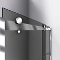 thumbnail image 3 of DreamLine Sapphire 44-48 in. W x 76 in. H Semi-Frameless Bypass Shower Door in Chrome and Gray Glass, 3 of 9