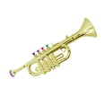 thumbnail image 3 of Trompette Légère Instrument à Vent Enfants Éducation Précoce Or, 3 of 8