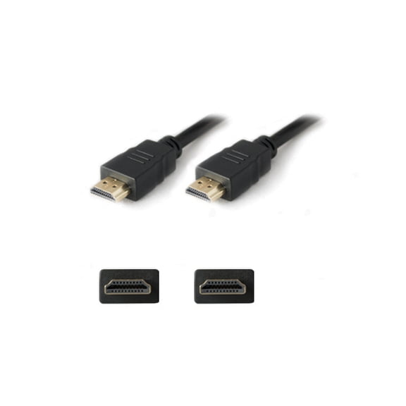 Addon 6ft Hdmi Cable - Hdmi With Ethernet Cable - Hdmi Male To Hdmi Male - 6 Ft - Black