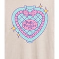 thumbnail image 3 of Polly Pocket - Polly Pocket Quilted Heart Case - Women's Oversized Graphic T-Shirt, 3 of 5