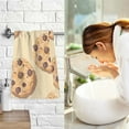 thumbnail image 7 of Chocolate Chip Cookies Cotton Face Towels Absorbent Hand Towel Soft Bathroom Towel for Kitchen Hotel Decoration, 7 of 7