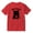 Red, variant on Caseoh Kitty Funny Cat Cotton T-shirt Women Men Short Sleeve Crewneck Fashion Tee