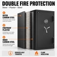 thumbnail image 5 of TigerKing 5.4 Cu ft Large Fireproof Safe, Steel Home Security Safe Box with Digital Lock for Home and Office, 5 of 7