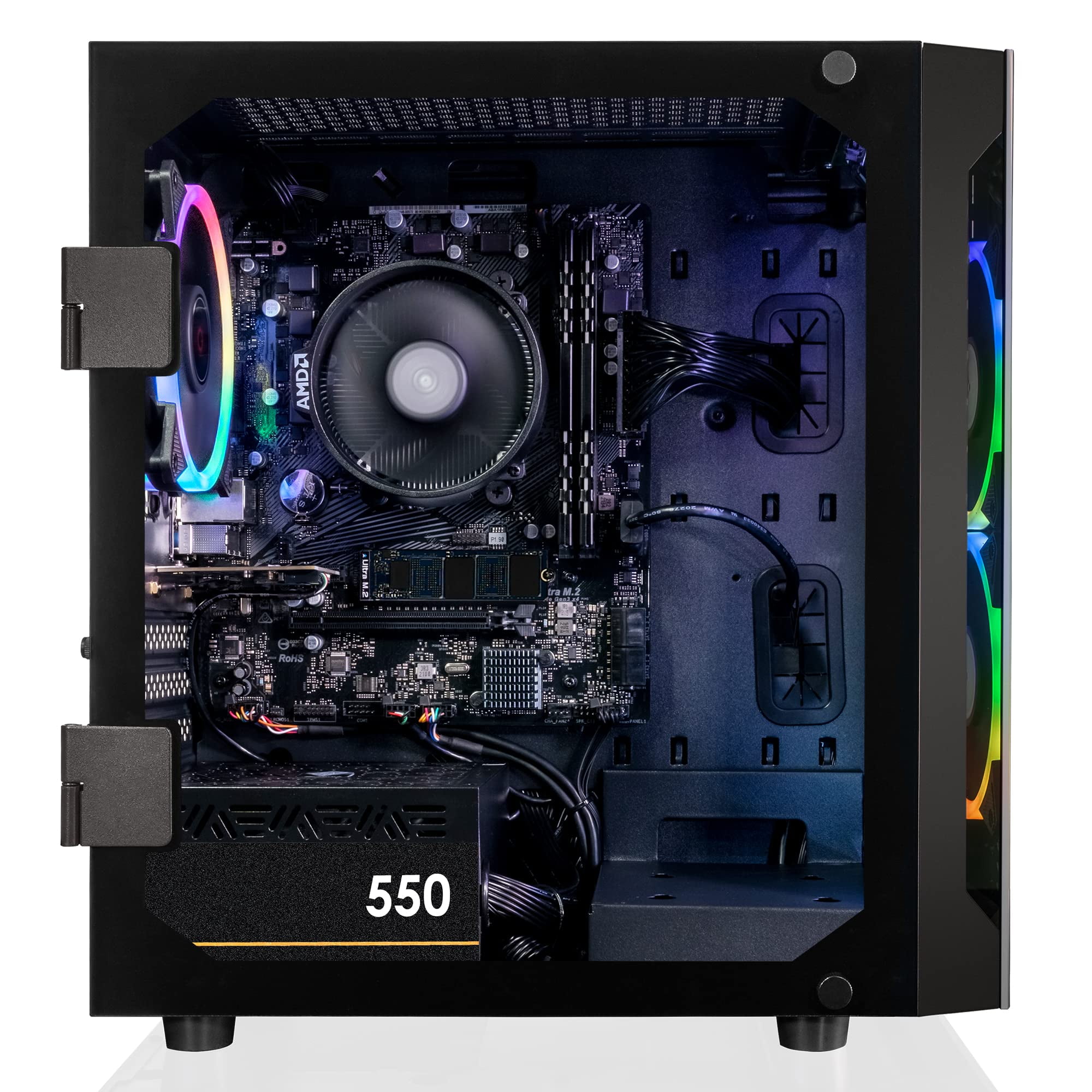 CLX SET Gaming Desktop Computer Tower: AMD Ryzen 7 5700G