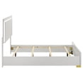 thumbnail image 6 of Marceline Wood Full LED Panel Bed White, 6 of 8