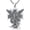 A01-Saint Michael Cross, variant on St Christopher Necklace 925 Sterling Silver Round Pendant Turquoise Saint Medallion Protection Jewelry Religious Gifts for Men