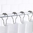 thumbnail image 5 of Jinsinto Shower Curtain Hooks Set of 12 Steel Shower Curtain Rings, 5 of 5