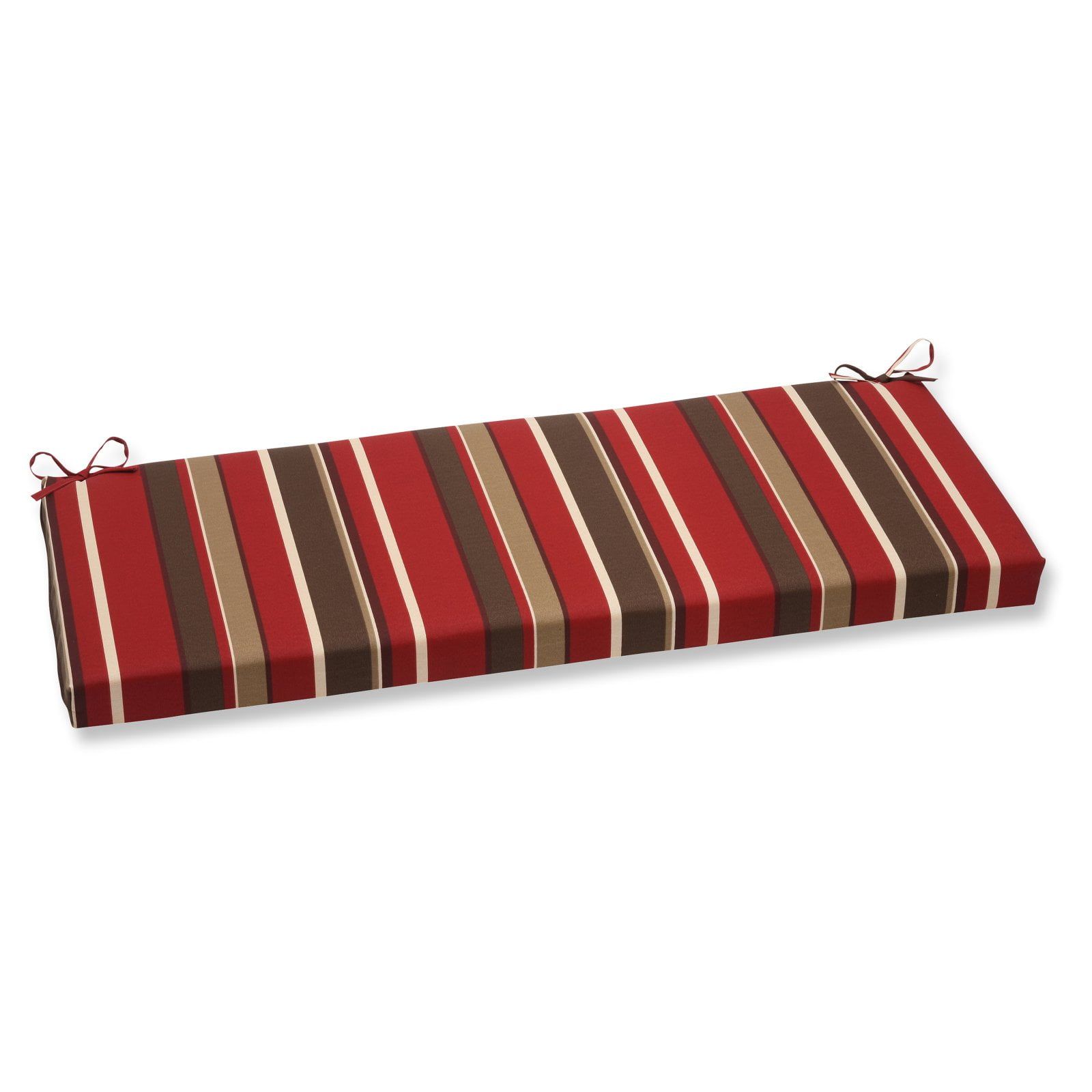 Pillow Perfect Outdoor/ Indoor Monserrat Red Bench Cushion