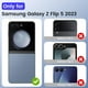 thumbnail image 2 of Funda transparente VEGO para Samsung Galaxy Z Flip 5 con protector de pantalla, 2 of 9