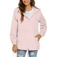 thumbnail image 4 of Timegard Rain Jacket Women Lightweight Raincoat with Hood for Hiking Travel Windbreaker Outdoor Active, 4 of 7