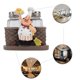 thumbnail image 3 of Soporte para estatura de chef, juego de salero y pimentero, decoración para botellas, caja de almacenamiento de especias para cocina, 3 of 5