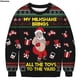 thumbnail image 2 of Suéter de Navidad feo de Papá Noel para hombres y mujeres, regalo de Navidad 3D, máquina de juego de oso de coche impresa, Tops de puente de fiesta de vacaciones, sudadera de Navidad, 2 of 4