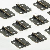 TOYMYTOY Retro Jewelry Box Hinges Spring Hinges Iron Dark Brown for Craftsmen DIY Projects 250pcs
