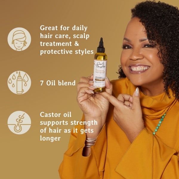 Carol's Daughter Goddess Divine Strength Leave In Conditioner & Castor Hair Oil Set, 10 & 4 fl oz
