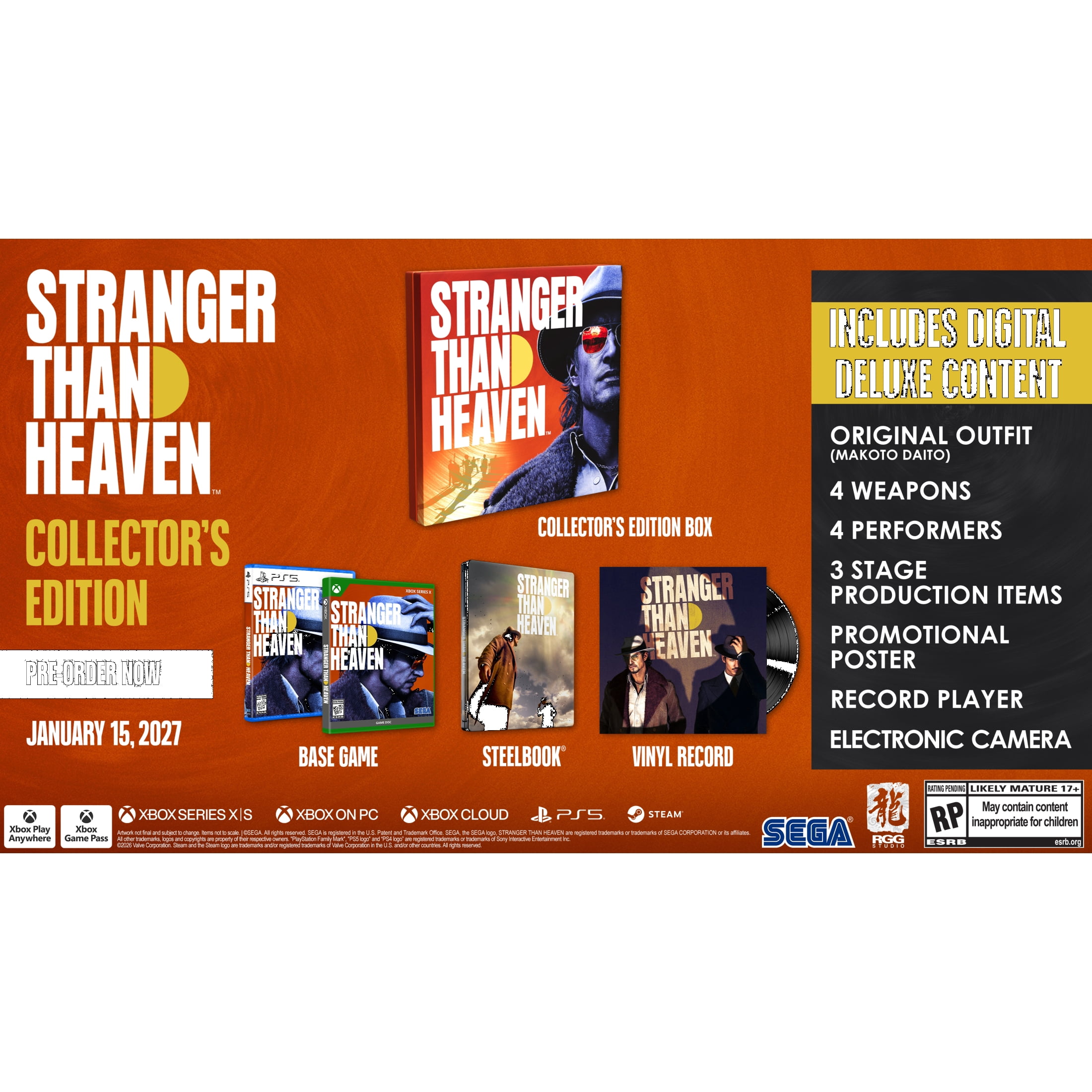 Stranger Than Heaven Collector's Edition - PlayStation 5 Game