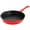 Red, variant on 8 in. Enameled Round PreSeasoned Cast Iron Frying Pan, Turquoise