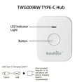 thumbnail image 2 of RainPoint Upgrade Wi-Fi Hub (TWG009BW ) for Bluetooth Watering Devices( TTV102B), 2 of 5