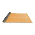 thumbnail image 2 of Ahgly Company Indoor Rectangle Solid Orange Modern Area Rugs, 2' x 4', 2 of 4