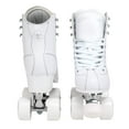 thumbnail image 2 of Skate Gear Extra Support Quad Roller Skates for Kids and Adults (White, Women's 10 / Men's 9), 2 of 7