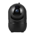 thumbnail image 2 of Smart Camera 1080P 360 Degrees Camera HD WiFi Wireless Pet Baby Videocámara, Enchufe de la UE, Negro, Cámara Inevent AF000084-14B, 2 of 7