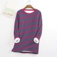 thumbnail image 2 of Mepaouo Women's Winter Warm Sweatshirt Sherpa Fleece Crewneck Pullover Loungewear Tunic Tops(Pink,M), 2 of 4
