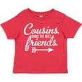 thumbnail image 3 of Inktastic Cousins Make the Best Friends with Arrow Boys or Girls Toddler T-Shirt, 3 of 5