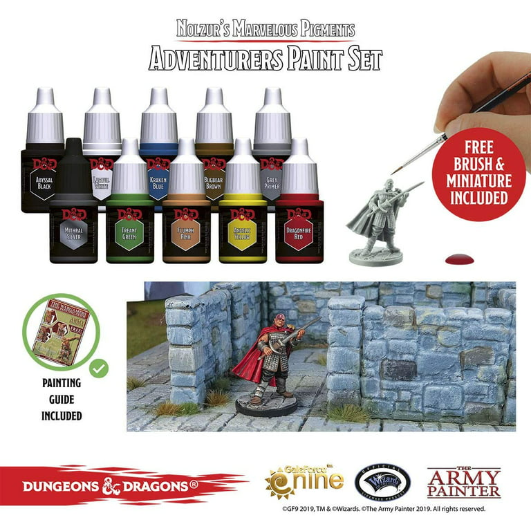 Review: The Army Painter Dungeons & Dragons Paint Sets » Tale of Painters