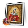 thumbnail image 1 of Diamond Painting 5D DIY Figuras religiosas Kit de cristal redondo parcial (PH052) Likrtyny Oficina Multiescena Multifunción, 1 of 9