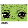 thumbnail image 2 of Boy's Star Wars: The Mandalorian The Child Hypnotic Eyes  Graphic Tee White Small, 2 of 5