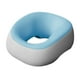 thumbnail image 3 of Almohada boca abajo para dormir boca abajo, espuma viscoelástica versátil. Azul claro gris, 3 of 9