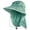 Green, variant on FARMER'S DEFENSE Sun Hat | UPF 50+ Sun Protection | Wide Brim | Neck Flap | Lifeguard Hat | Lightweight | Beach, Gardening, Fishing, Hiking, Outdoors | Meadow Green