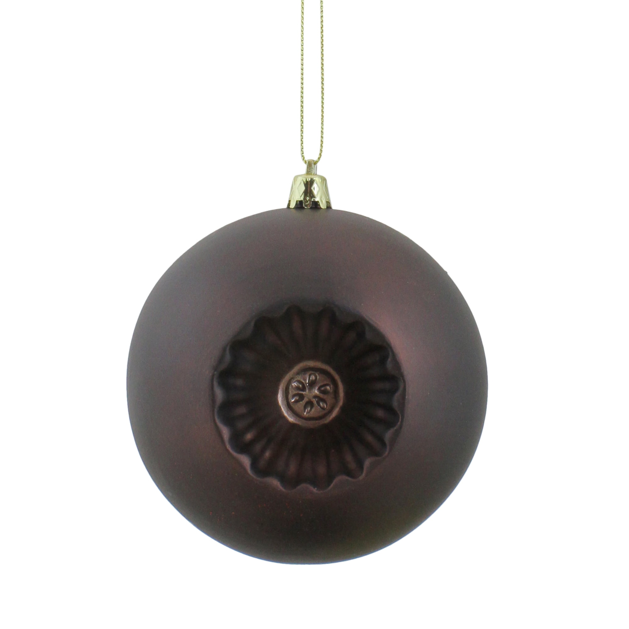 Northlight 6ct Matte Retro Reflector Shatterproof Christmas Ball
