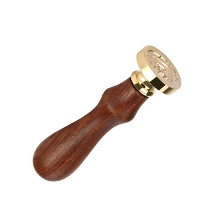 - The Rose Wax Seal Stamp with Rose wood Handle