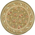 thumbnail image 5 of SAFAVIEH Lyndhurst Mason Floral Border Area Rug, Green, 6'7" x 9'6", 5 of 7
