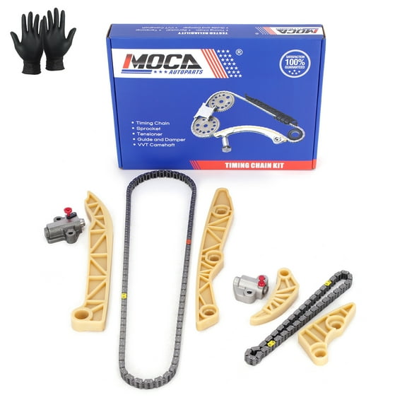 MOCA AUTOPARTS Timing Chain Kit Fit for 2015-2017 Chrysler 200 2.4L & 2014-2022 Jeep Cherokee 2.4L & 2015-2022 Ram ProMaster 2.4L