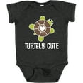 thumbnail image 3 of Inktastic Turtley Cute Girl Turtle Girls Baby Bodysuit, 3 of 5