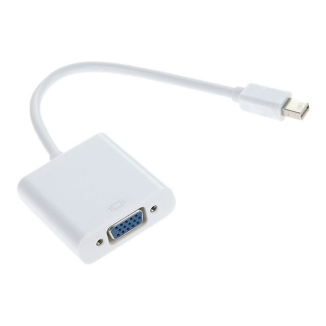Axiom - Adaptateur DisplayPort - Mini DisplayPort (m) vers HD-15 (VGA) (F) - 3 Po - Blanc