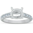 thumbnail image 1 of 1/4 Ct Bague de Fiançailles en Or Blanc 14 Ct, 1 of 2