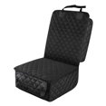 thumbnail image 3 of Funda para asiento de coche para perros jinwen antideslizante resistente al desgaste con bolsillo de almacenamiento negro, 3 of 8