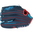 thumbnail image 5 of Baseball Glove Rawlings Flex Palm Series 11'' Navy - Youth, 5 of 5
