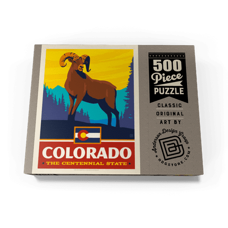 MyPuzzle - Colorado: The Centennial State - Premium 500 Piece Jigsaw Puzzle for Adults