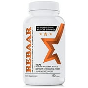REBAAR BCAAs Branched Chain Amino Acids Supplement Pre Post Workout BCAA 90 Tablets