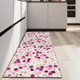 thumbnail image 4 of Pioneer Flower Floral Print Pattern Kitchen Rug Mat,Kitchen Runner Rugs Non Skid Washable,Decorative Kitchen Floor Mats for Kitchen,Sink,Laundry,17"X47", 4 of 5