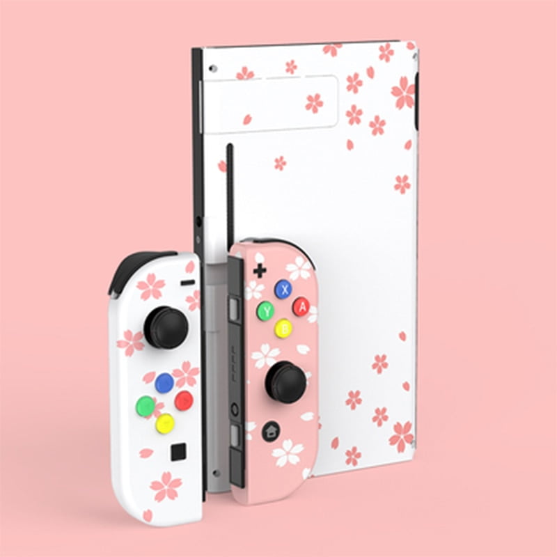 pastel pink joycons