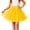 1-Yellow558, variant on Byoo Toddler Girls' Solid Color Tulle Tutu Skirt Elastic High Waist Flared Party Skirt Wedding Pageant Skirts,Blue